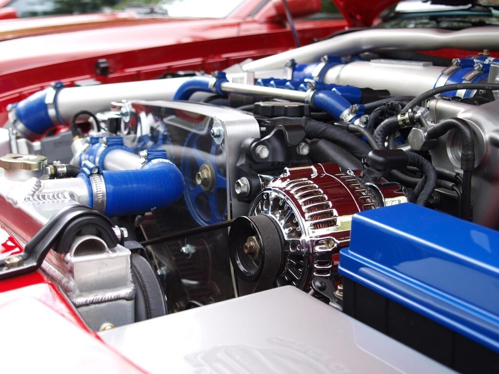 Electric vehicle and engine